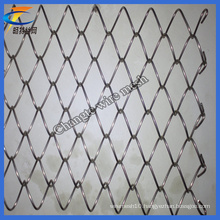 Hot Dipped Galvanized Temporary Construction Chain Link Wire Mesh